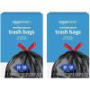 imageAmazon Basics Multipurpose Drawstring Trash Bags 30 Gallon 50 Count Previously Solimo50 Count Pack of 2