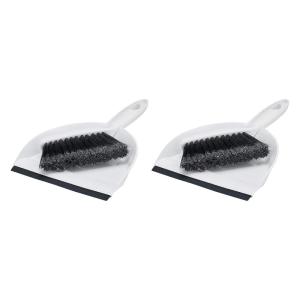 imageAmazon Basics Mini Brush and Dustpan Set Pack of 2 Gray Previously AmazonCommercial brand