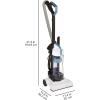 imageAmazon Basics Upright Bagless Vacuum Cleaner for Carpet and Hard Floors With Crevice and Upholstery Tools Detachable Handle Lightweight 84 lbs 17L Dust Cup 720W 18ft Cord BlackWhiteBlackWhite