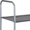imageAmazon Basics Closet Storage Organizer with Fabric Bins Drawers and 3 Shelves Grey 327quot x 122quot x 31quot