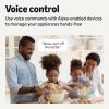 imageAmazon Basics Smart Plug Works with Alexa Only 24 GHz WiFi No Hub Required 2 Pack White2 Pack