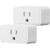 imageAmazon Basics Smart Plug Works with Alexa Only 24 GHz WiFi No Hub Required 2 Pack White2 Pack