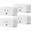 imageAmazon Basics Smart Plug Works with Alexa Only 24 GHz WiFi No Hub Required 2 Pack White4 Pack