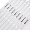 imageAmazon Basics Clear Sheet Protectors for 3 Ring Binder 85 x 11 InchPolypropylene 100Pack200  Pack