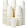 imageAmazon Basics Disposable Coffee Cups 10 ounces Paper 1000 Count Pack of 1 White120 Oz