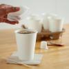 imageAmazon Basics Disposable Coffee Cups 10 ounces Paper 1000 Count Pack of 1 White120 Oz