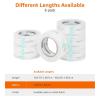 imageAmazon Basics ExtraWide Packing Tape Designed for Moving Storage and Packing Shipping and Mailing ExtraWide 283quotW Crystal Clear 6PackClear