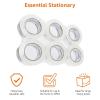 imageAmazon Basics ExtraWide Packing Tape Designed for Moving Storage and Packing Shipping and Mailing ExtraWide 283quotW Crystal Clear 6PackClear