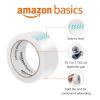 imageAmazon Basics ExtraWide Packing Tape Designed for Moving Storage and Packing Shipping and Mailing ExtraWide 283quotW Crystal Clear 6PackTranslucence