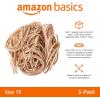 imageAmazon Basics Rubber Bands Size 19 312 x 116 Inch 1250 Bands1 lb Pack 3Pack TanSize 19 116