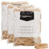 imageAmazon Basics Rubber Bands Size 19 312 x 116 Inch 1250 Bands1 lb Pack 3Pack TanSize 33 18