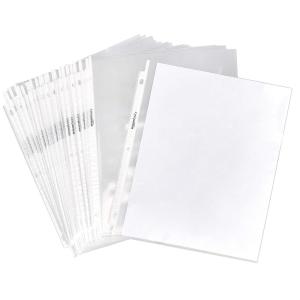 imageAmazon Basics Clear Sheet Protectors for 3 Ring Binder 85 x 11 InchPolypropylene 100Pack1200pack