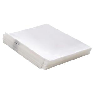 imageAmazon Basics Clear Sheet Protectors for 3 Ring Binder 85 x 11 InchPolypropylene 100Pack200  Pack