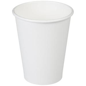 imageAmazon Basics Disposable Coffee Cups 10 ounces Paper 1000 Count Pack of 1 White120 Oz