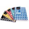 imageAmazon Basics College Ruled Wirebound Spiral Notebook 70 Sheet  5Pack Assorted Lattice Pattern ColorsAssorted Lattice Pattern