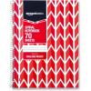 imageAmazon Basics College Ruled Wirebound Spiral Notebook 70 Sheet  5Pack Assorted Lattice Pattern ColorsAssorted Lattice Pattern