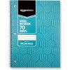 imageAmazon Basics College Ruled Wirebound Spiral Notebook 70 Sheet  5Pack Assorted Lattice Pattern ColorsAssorted Sunburst Pattern
