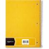 imageAmazon Basics College Ruled Wirebound Spiral Notebook 70 Sheet  5Pack Assorted Lattice Pattern ColorsAssorted Sunburst Pattern