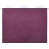 imageAmazon Basics Hanging File Folders Letter Size Aqua 25PackAssorted Jeweltone Colors