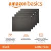 imageAmazon Basics Hanging File Folders Letter Size Aqua 25PackBlack