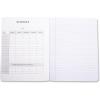 imageAmazon Basics Wide Ruled Composition Notebook 100 Sheet Assorted Solid Colors 4PackMarble Black