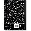 imageAmazon Basics Wide Ruled Composition Notebook 100 Sheet Assorted Solid Colors 4PackMarble Black