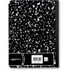 imageAmazon Basics Wide Ruled Composition Notebook 100 Sheet Assorted Solid Colors 4PackMarble Black