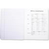 imageAmazon Basics Wide Ruled Composition Notebook 100 Sheet Assorted Solid Colors 4PackMarble Black