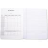 imageAmazon Basics Wide Ruled Composition Notebook 100 Sheet Assorted Solid Colors 4PackMarble Black
