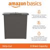 imageAmazon Basics 8Sheet Strip Cut Paper CD and Credit Card Shredder 34 gallons BlackShredder New Model