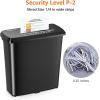 imageAmazon Basics 8Sheet Strip Cut Paper CD and Credit Card Shredder 34 gallons BlackShredder New Model