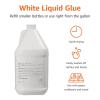 imageAmazon Basics All Purpose Washable School Craft Liquid Glue Great for Making Slime Single Pack 1 gallon WhiteWhite