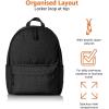 imageAmazon Basics Backpack for School Study Travel Durable Classic Design Book Bag BlackBlack