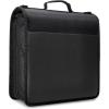imageAmazon Basics Durable 3 Ring Binder with Zipper Sturdy Storage to Keep Documents Organized 3 inch Black1