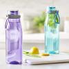 imageAmazon Basics Tritan LeakProof Water Bottles with Action Lid 2Pack 24 oz Blue ampamp PurpleBlue and Purple