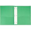 imageAmazon Basics Twin Pocket File Folders with Fasteners 25Pack Letter AssortedAssorted