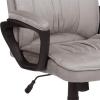 imageAmazonBasics Classic Office Desk Computer Chair  Adjustable Swiveling UltraSoft Microfiber  Light Gray Lumbar SupportLight Gray