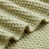imageAmazon Basics Chunky Cable Knit Throw Blanket for Couch Sofa Bed Lightweight Soft Cozy Sage Green 50quotx 60quotSage Green