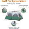 imageAmazon Basics Instant Camping Tent with Rainfly WeatherResistant Quick Setup10Person