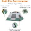 imageAmazon Basics Instant Camping Tent with Rainfly WeatherResistant Quick Setup6Person