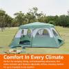 imageAmazon Basics Instant Camping Tent with Rainfly WeatherResistant Quick Setup8Person