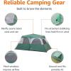 imageAmazon Basics Instant Camping Tent with Rainfly WeatherResistant Quick Setup8Person