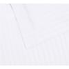 imageAmazon Basics Microfiber Duvet Cover Set  3 pieces King Bright White StripedBright White