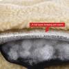 imageAmazon Basics 24Inch Machine Washable Self Warming Pet Bed For Cat or Dog Rectangle Grey 24quotL x 20quotW x 7quotH240L x 200W x 70Th