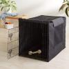 imageAmazon Basics Cover for Metal Dog Crate 36Inch Black36Inch