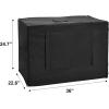 imageAmazon Basics Cover for Metal Dog Crate 36Inch Black36Inch