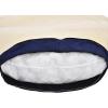 imageAmazon Basics Pet Cave Bed for Dog Large 35 x 35 x 13 inches BlueBlue