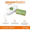 imageAmazon Basics Premium Lavender Scented Standard Dog Waste Bags 900 bags15 Count Pack of 60Cucumber