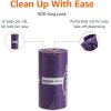 imageAmazon Basics Premium Lavender Scented Standard Dog Waste Bags 900 bags15 Count Pack of 60Premium Lavender