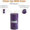 imageAmazon Basics Premium Lavender Scented Standard Dog Waste Bags 900 bags15 Count Pack of 60Premium Lavender